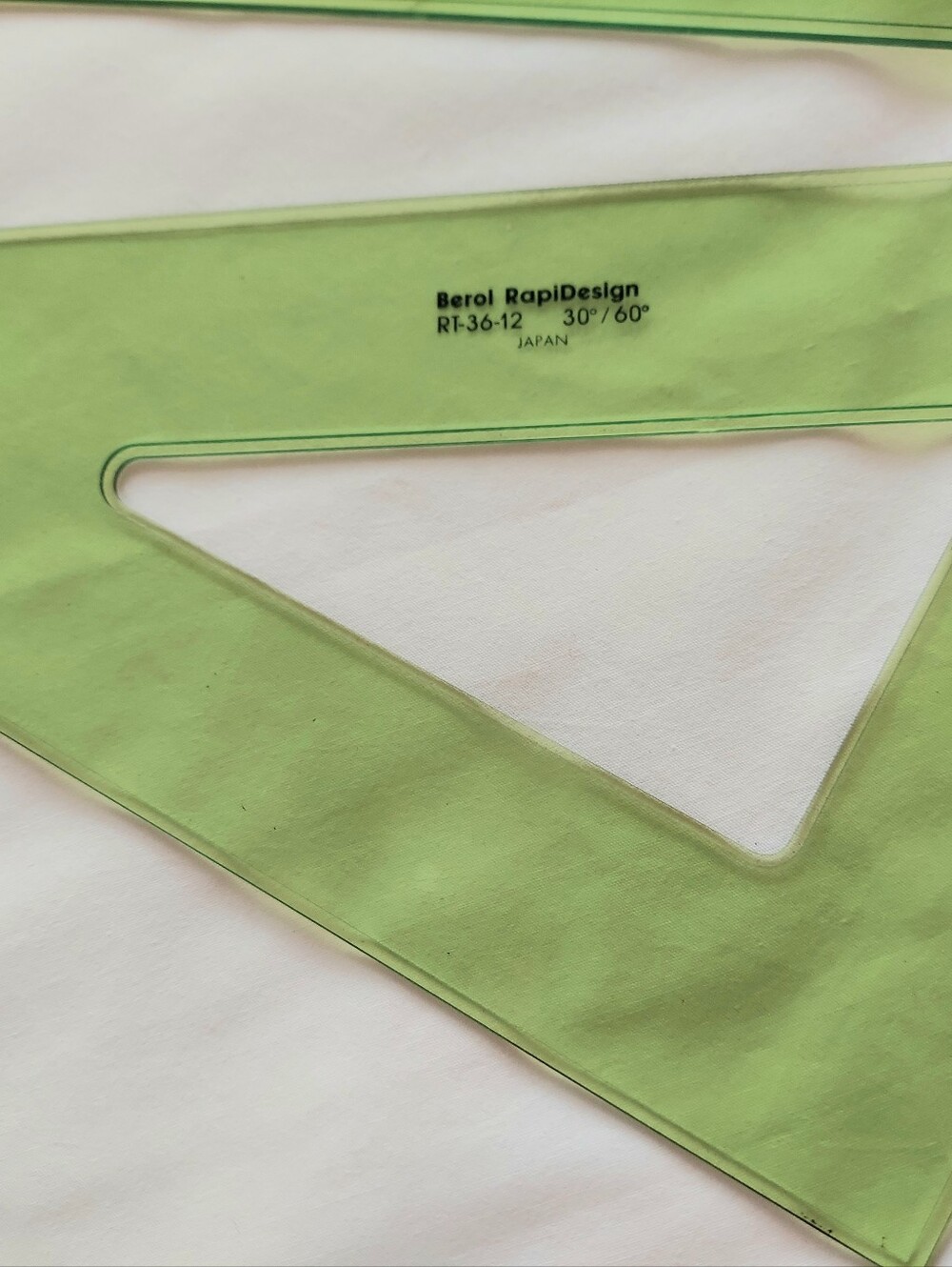 Berol RapiDesign Triangles (3), Architectual Template (1),Drafting-Drawing Tools - Picture 5 of 8